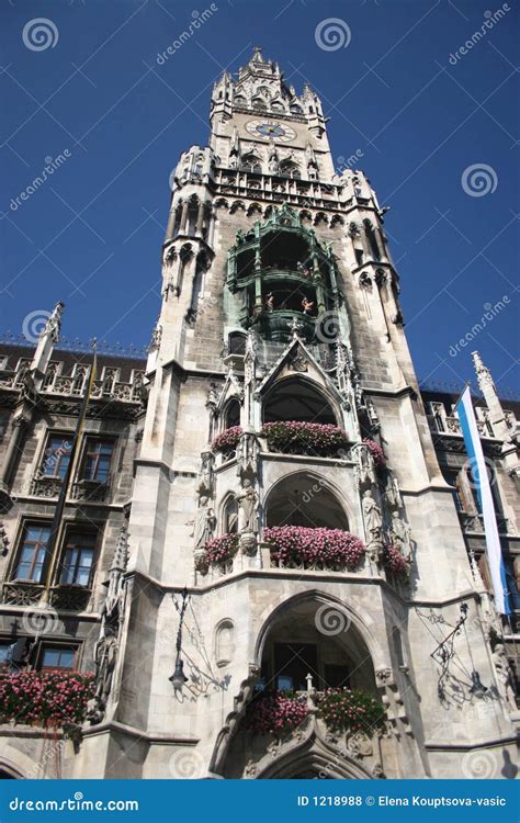 City Hall of Munich stock photo. Image of city, sightseeing - 1218988