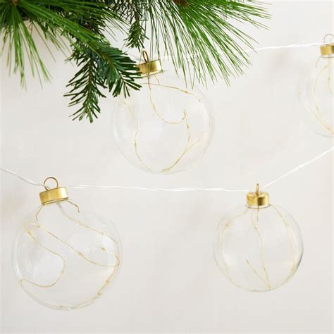 Gold Cap String Lights | West Elm