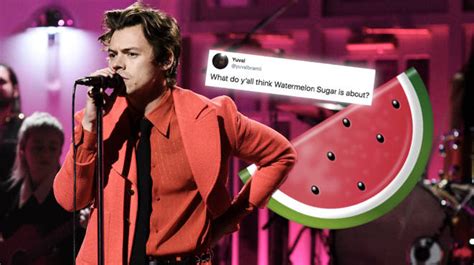 What Is 'Watermelon Sugar' About? Harry Styles On The Meaning And Lyrics - Capital