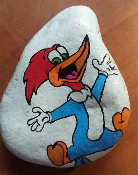 126 best ROCK PAiNTiNG.....CarToOn cHAraCtErS images on Pinterest | Rock painting, Rock crafts ...