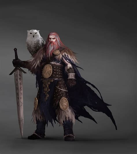 Nord Old Men Warrior by Matias Trabold Rehren : r/ImaginaryWarriors