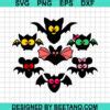 Halloween Bats Bundle SVG, Halloween Bat SVG, Funny Bat SVG