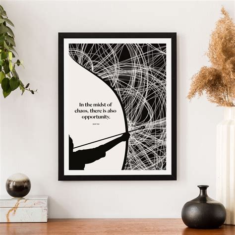 Sun Tzu Literary Art Print — Obvious State