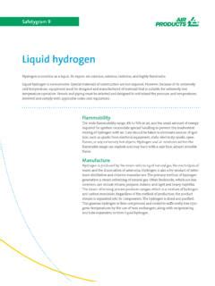 Liquid hydrogen - Air Products & Chemicals / liquid-hydrogen-air ...