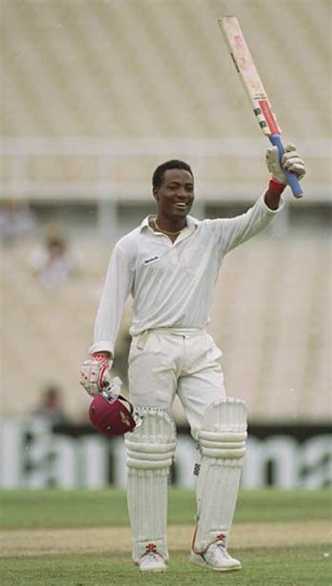 Brian Lara celebrates his maiden double century | ESPNcricinfo.com