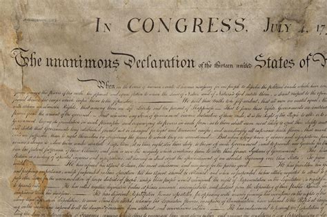 The Real Declaration Of Independence