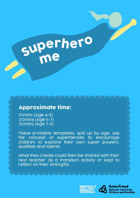 Superhero Me Comic Book Template Download Printable PDF | Templateroller