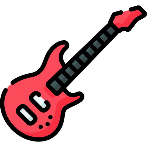 Guitar Special Lineal color icon