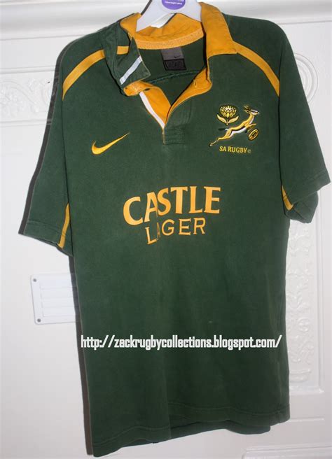 ZackRugby Collections®: Vintage South Africa Nike Rugby Jersey