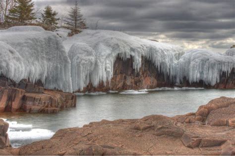 Winter in Grand Marais by Susan Okerstrom on Capture Minnesota // The icy beauty of grand Marais ...