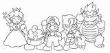 Super Mario RPG Lineart By Xero J On DeviantArt sketch template