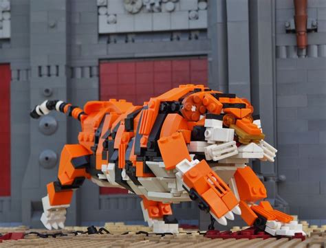 The Tiger | Cool lego, Lego worlds, Lego animals