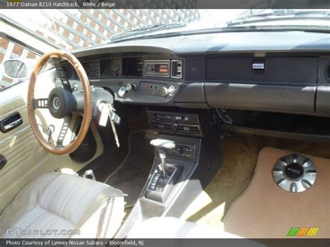 1977 B210 Hatchback Beige Interior | Datsun car, Hatchback, Datsun 210