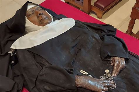 Nun's body exhumed years after death shows no signs of decay