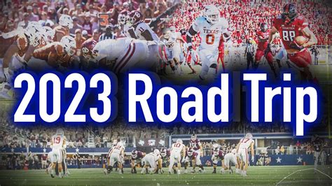 The 2023 Ultimate Texas College Football Road Trip