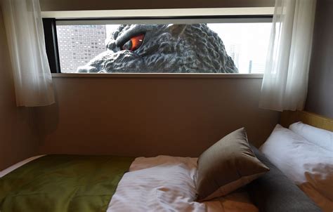 Godzilla Hotel Opens In Tokyo And It Looks... Well... Monstrous