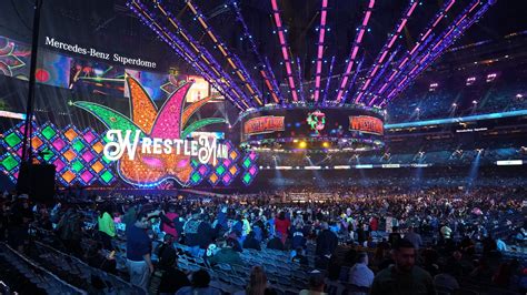 WWE WrestleMania 34 stage. #WWE #WrestleMania #WrestleMania34 # ...