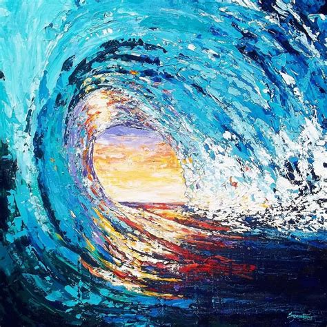 Wave of Light by Suzanne King | Wave art, Nature artwork paintings ...