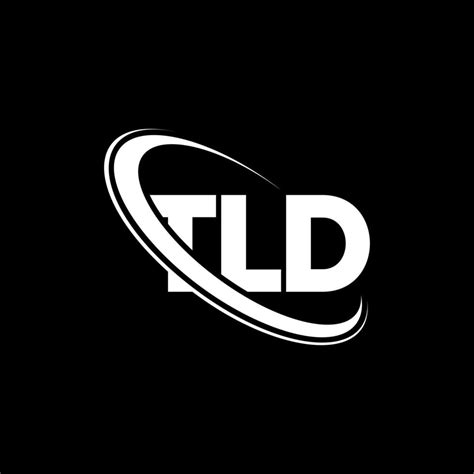 logotipo de tld. letra tld. diseño de logotipo de letra tld. logotipo de iniciales tld vinculado ...