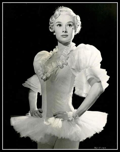 Audrey Hepburn in 1948, when she studied to become a ballerina at ...