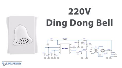 Simple 220V Ding Dong Bell Circuit