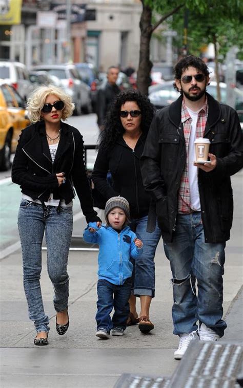 Christina Aguilera with her family | American Pop Singer Christina Aguilera with her family ...