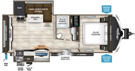 Grand Design Imagine Travel Trailer Floor Plans - floorplans.click