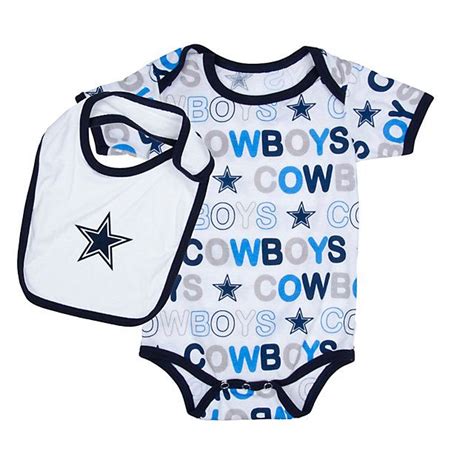 Dallas Cowboys Infant Punkin Bodysuit and Bib Set | Camo baby stuff ...