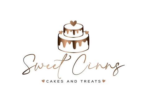 Cake Logo Design Transparent Watermark Logo Premade Logo - Etsy | Cake logo design, Cake logo ...