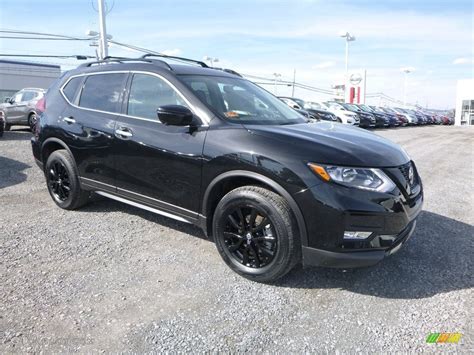 2018 Magnetic Black Nissan Rogue SV AWD #125534321 Photo #9 | GTCarLot.com - Car Color Galleries