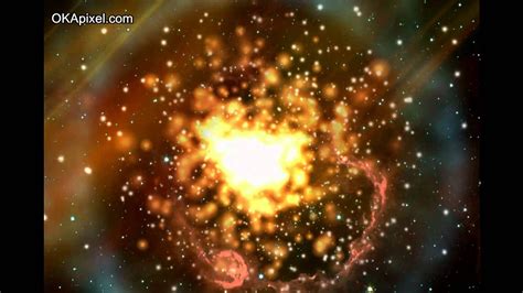 Supernova Explosion Animation Nuclear Fusion - YouTube