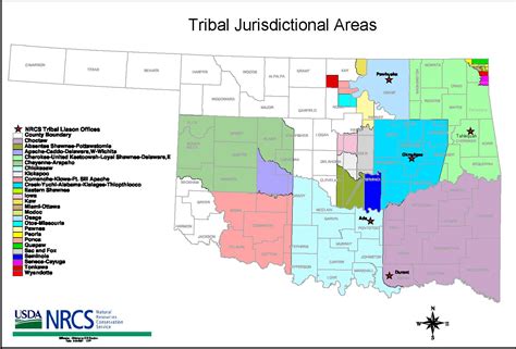 Oklahoma Indian Reservations Map submited images.