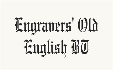 Engravers Old English Mt Font Old English Font Old English Letters | My ...