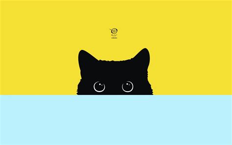 Minimalist Cat Wallpapers - Top Free Minimalist Cat Backgrounds - WallpaperAccess