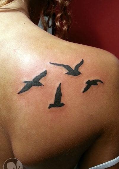 Gaviotas - Tatuajes para Mujeres