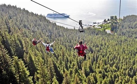 ZipRider® at Icy Strait Point, Alaska | Alaskan vacations, Alaska travel, Ziplining