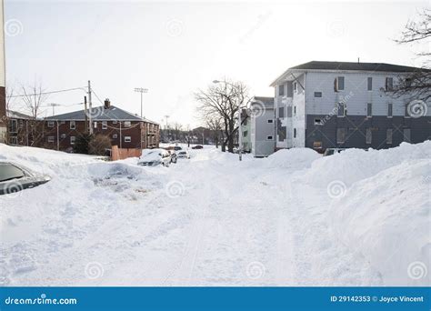 The Aftermath and Cleanup of the Blizzard of 2013 Editorial Stock Photo ...