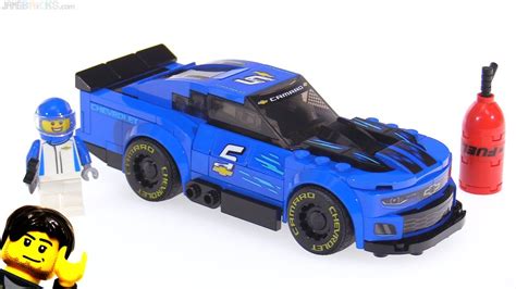 Lego 75891 campeones de velocidad Chevrolet ZL1 Camaro controlador Minifigura Race Car Model ...