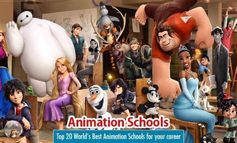 Top 20 Worlds Best Animation Schools for your career | Disney eras, Animation schools, Cool ...