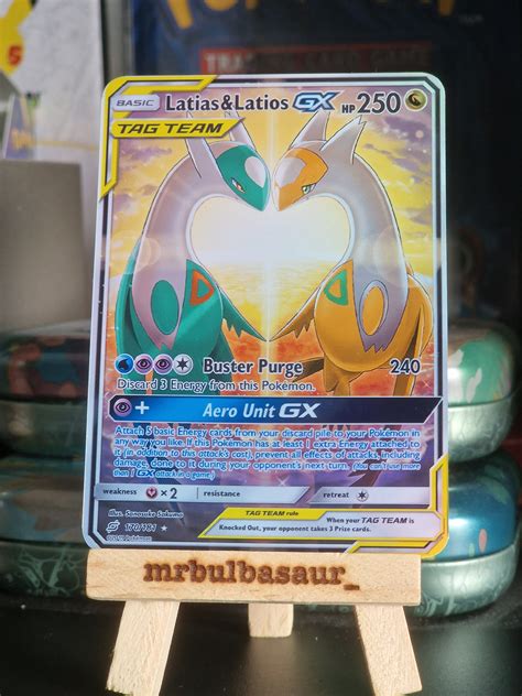 Latios & Latias Gx Alt Art SHINY EDIT PROXY Custom Card Team Up - Etsy