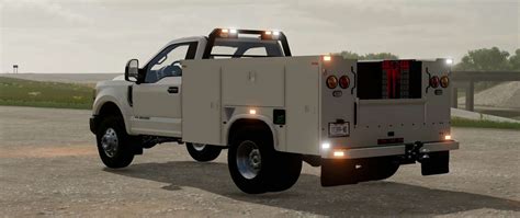 2022 Ford F350 Service Truck v1.0 FS22 Mod | Farming Simulator 22 Mod