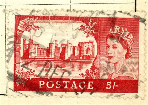 How much are my stamps worth ?: Queen Elizabeth II Castle stamps -1955 ...