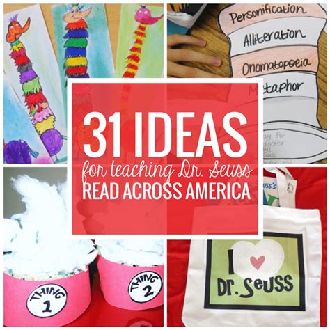 31 Ideas for Read Across America - Teach Junkie