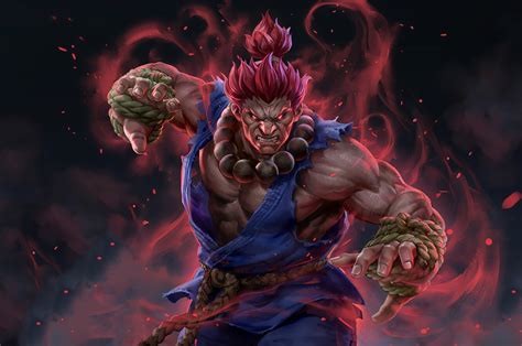 2560x1700 Resolution Akuma Artwork Street Fighter Chromebook Pixel Wallpaper - Wallpapers Den