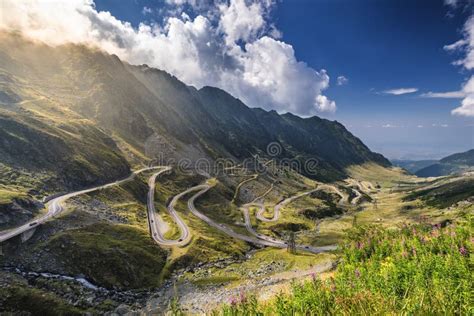 Transfagarasan Highway, Probably the Most Beautiful Road in the Stock Image - Image of fagaras ...