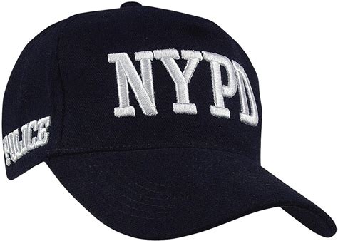 embroidered NYPD police hat