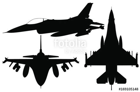 Fighter Jet Silhouette Vector at Vectorified.com | Collection of Fighter Jet Silhouette Vector ...