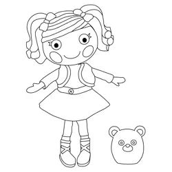 Mittens Fluff N Stuff Lalaloopsy Coloring Page for Kids - Free Lalaloopsy Printable Coloring ...