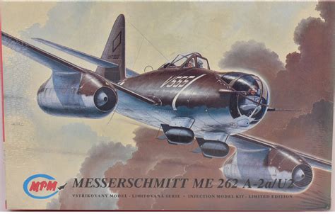 Messerschmitt ME 262 A-2a/U2 1:72 | 72018 | MPM Model Kits ...