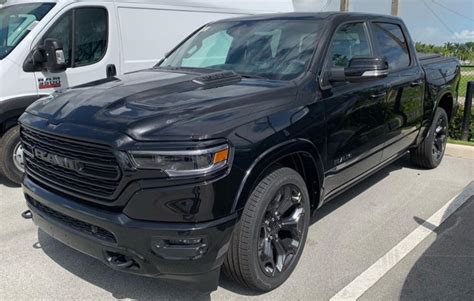 2020 Ram 1500 Limited Black Appearance Package Arrives In Dealers: - 5th Gen Rams